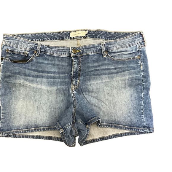 torrid Pants - Torrid Denim Blue Plus Size Shorts Size 26